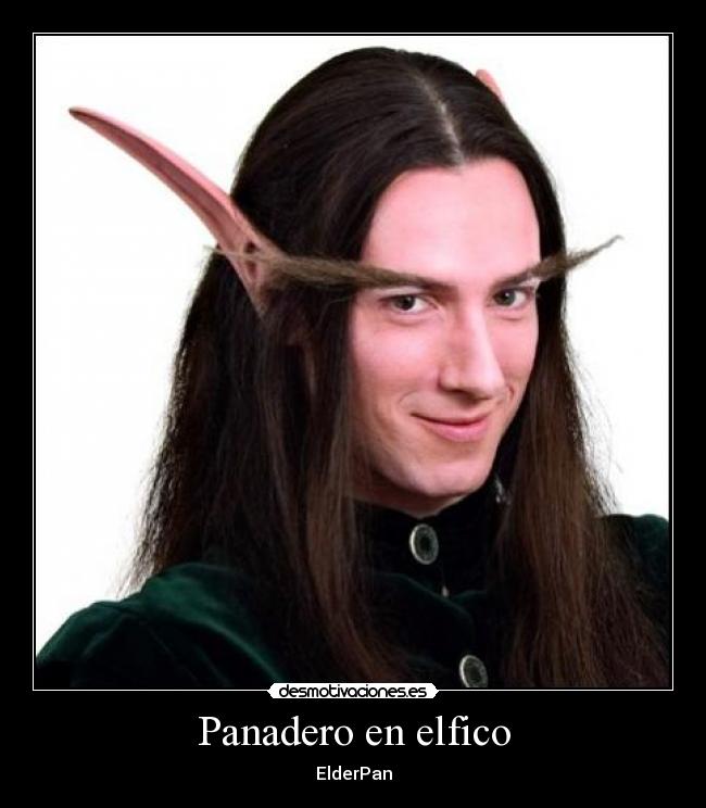 Panadero en elfico - 