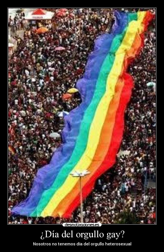 ¿Día del orgullo gay? - 