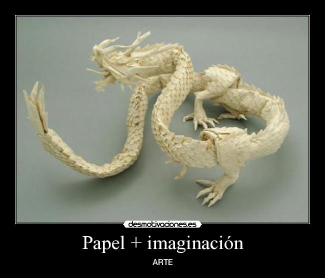 Papel + imaginación -