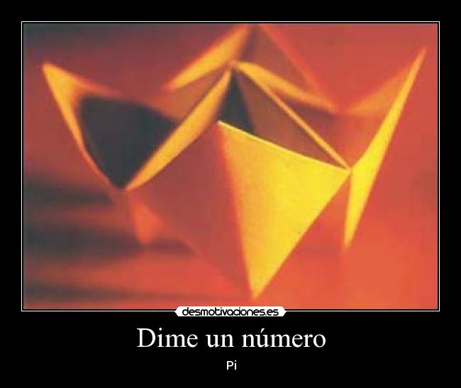 Dime un número - 