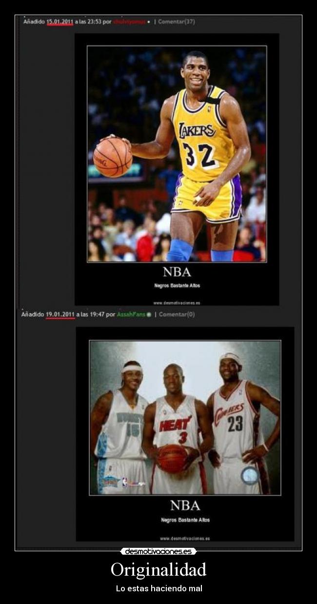Originalidad - Lo estas haciendo mal