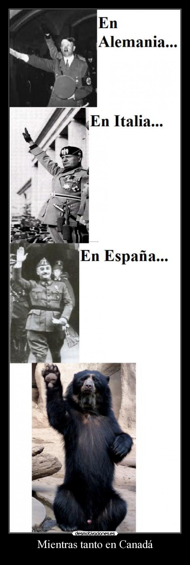 Mientras tanto en Canadá -