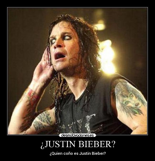 ¿JUSTIN BIEBER? -