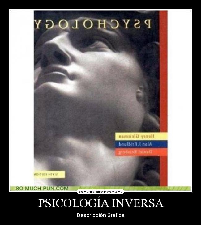 PSICOLOGÍA INVERSA -
