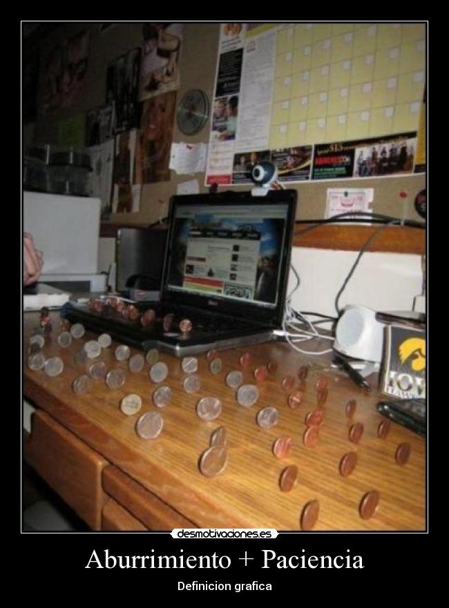 Aburrimiento + Paciencia - Definicion grafica