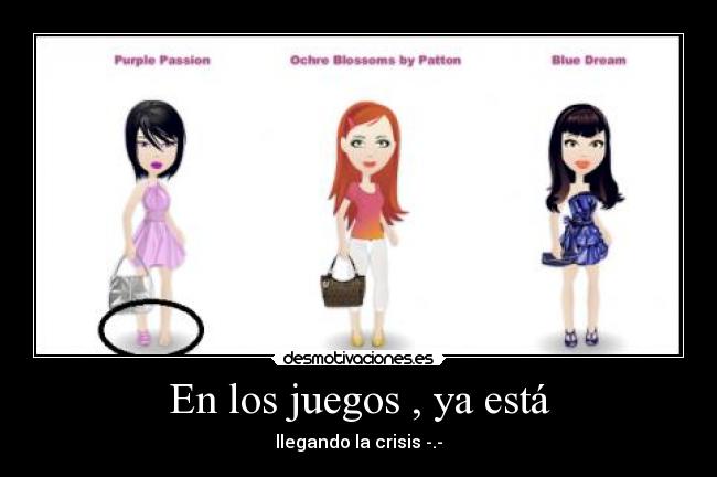 En los juegos , ya está - 