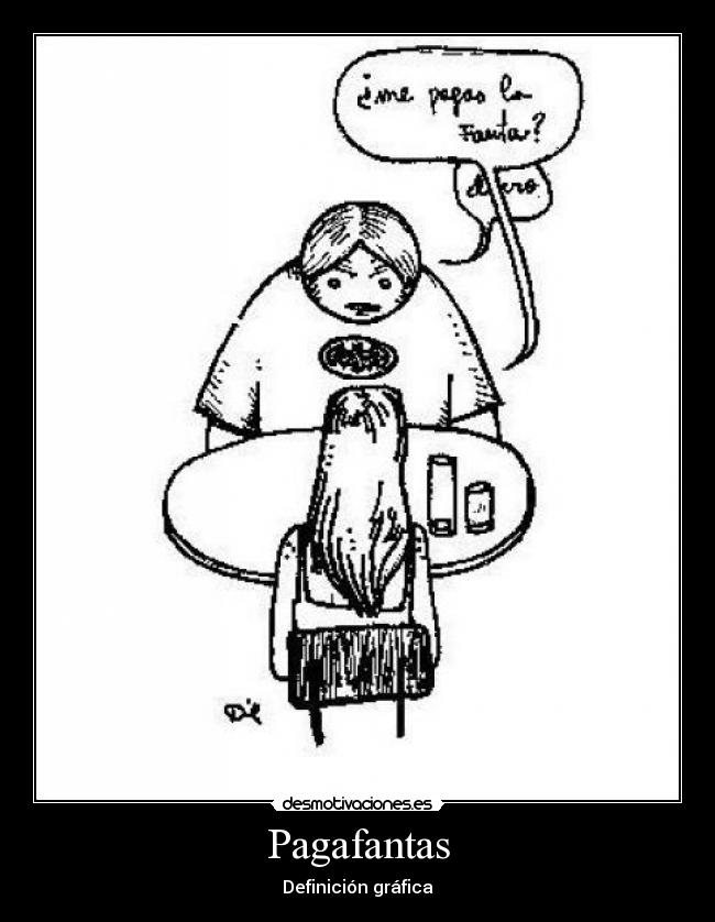 Pagafantas - Definición gráfica