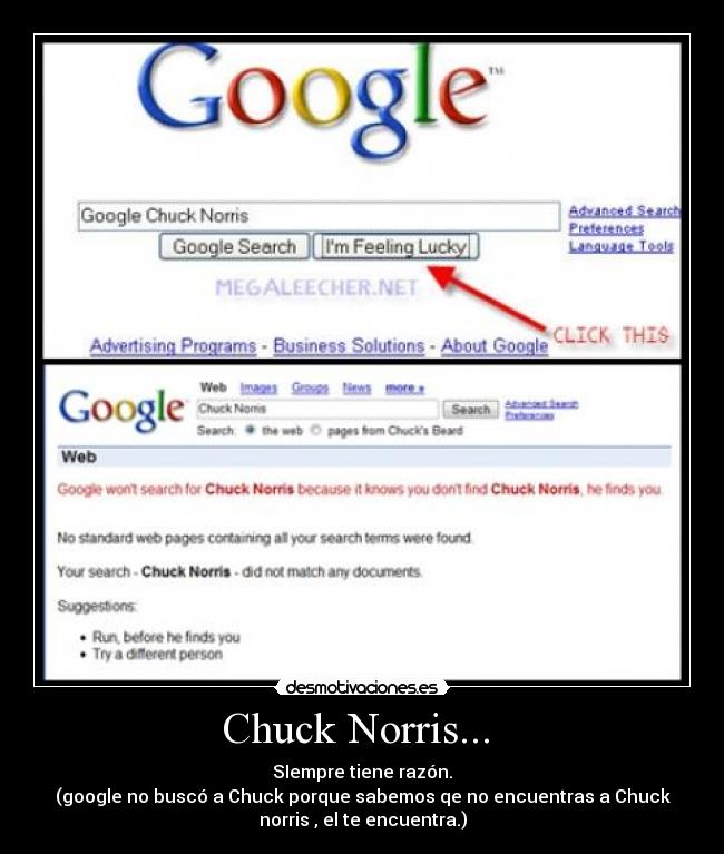 Chuck Norris... -