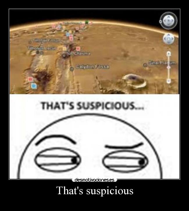Thats suspicious -