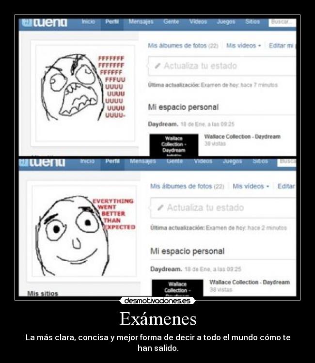 Exámenes -