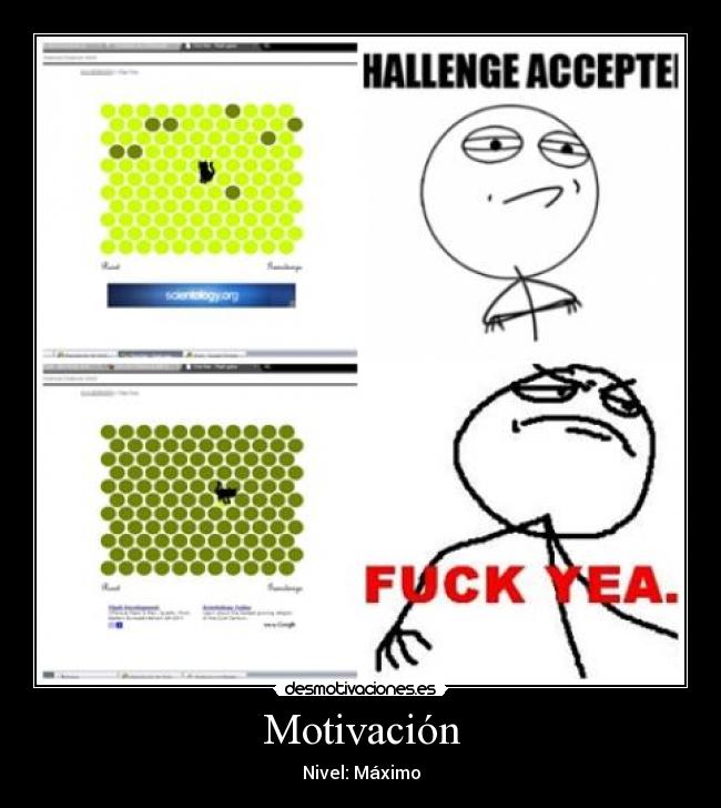 Motivación - Nivel: Máximo