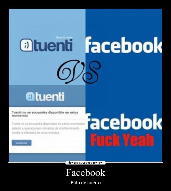 Facebook - Esta de suerta