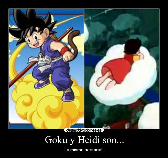 Goku y Heidi son... -