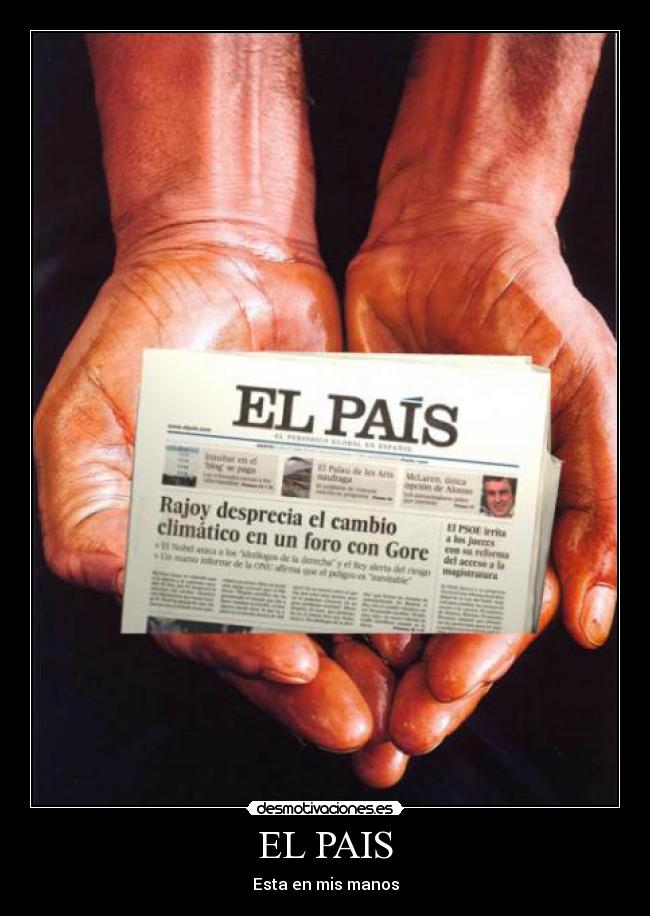 EL PAIS - Esta en mis manos