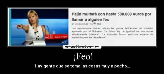 ¡Feo! - 