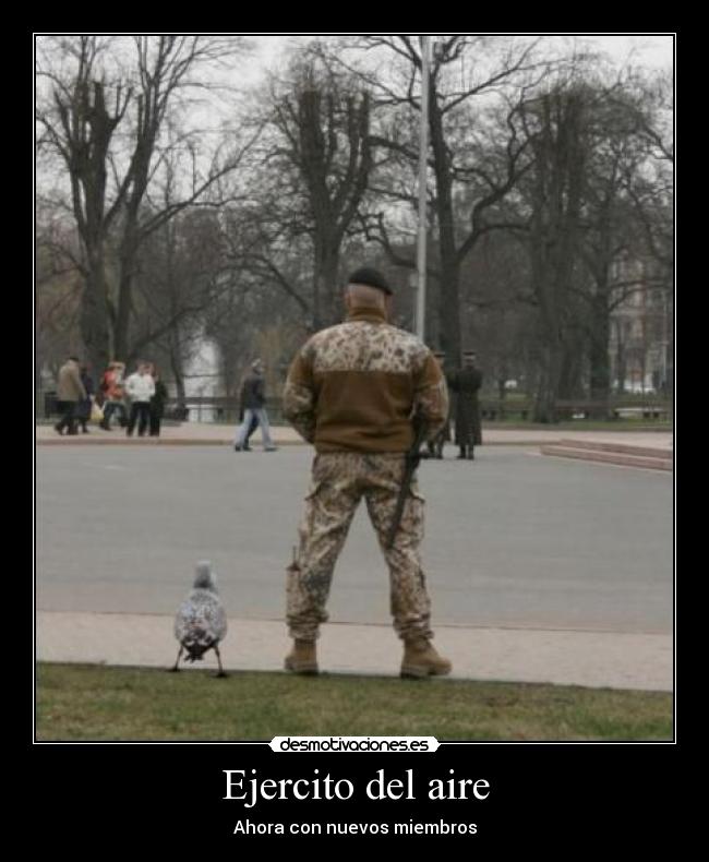 Ejercito del aire - Ahora con nuevos miembros