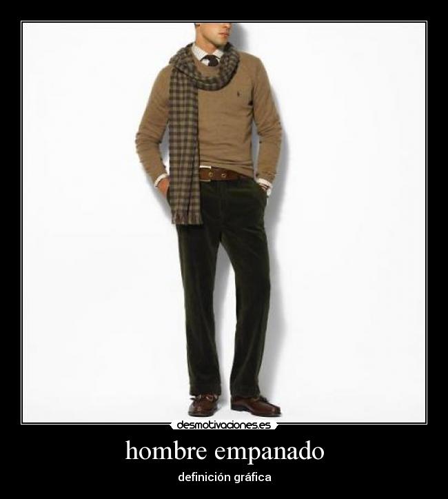 hombre empanado - definición gráfica