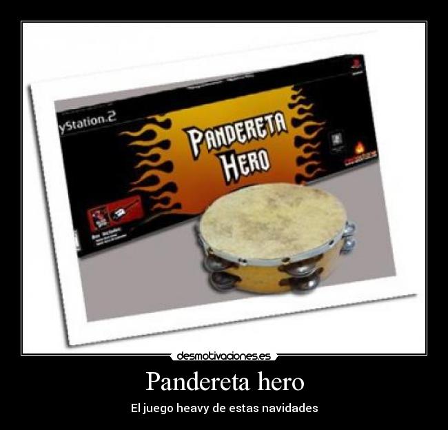 Pandereta hero - El juego heavy de estas navidades