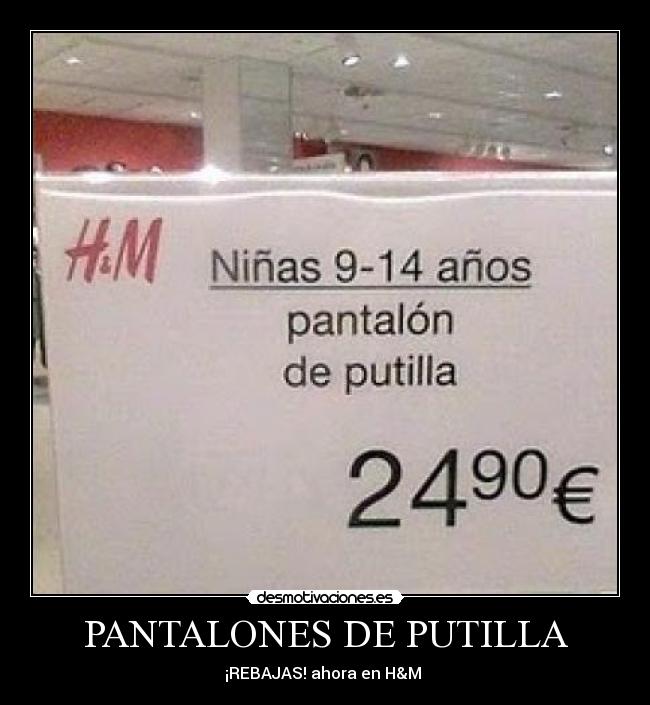 PANTALONES DE PUTILLA - ¡REBAJAS! ahora en H&M