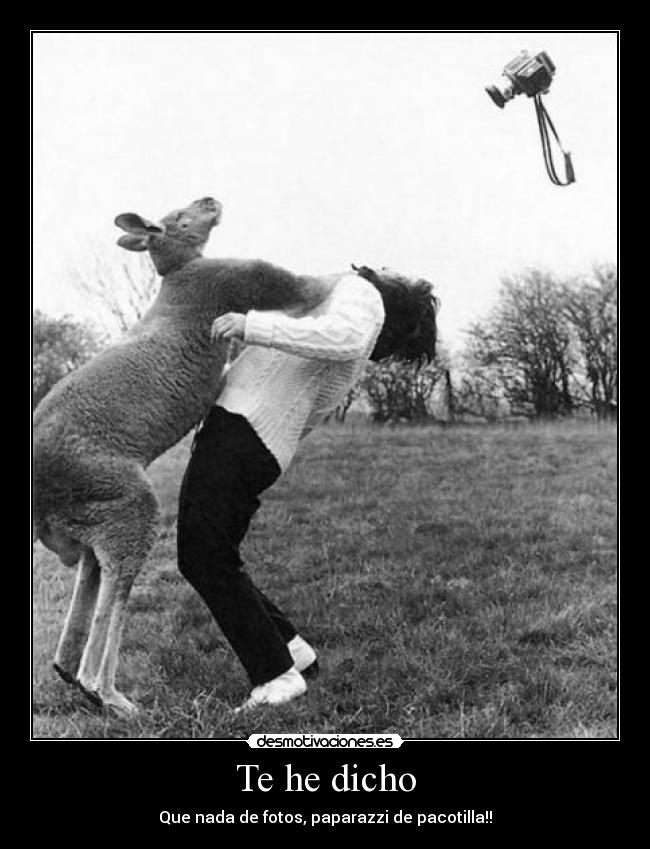 Te he dicho -