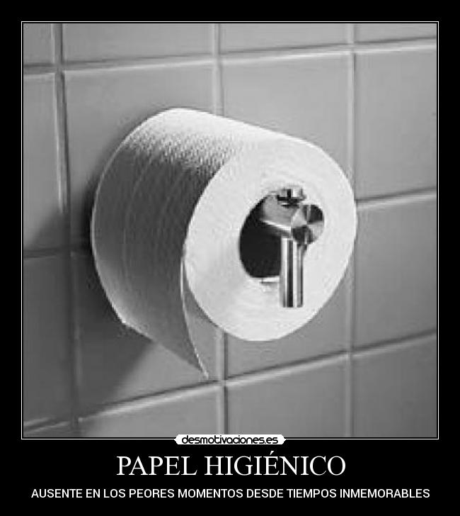 PAPEL HIGIÉNICO -