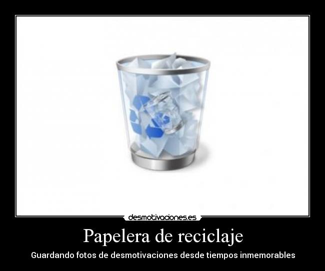 Papelera de reciclaje - 