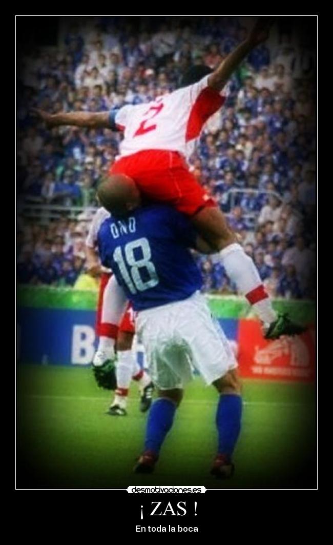 ¡ ZAS ! - En toda la boca
