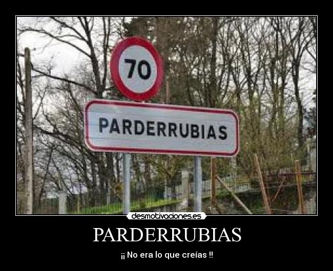 PARDERRUBIAS - 