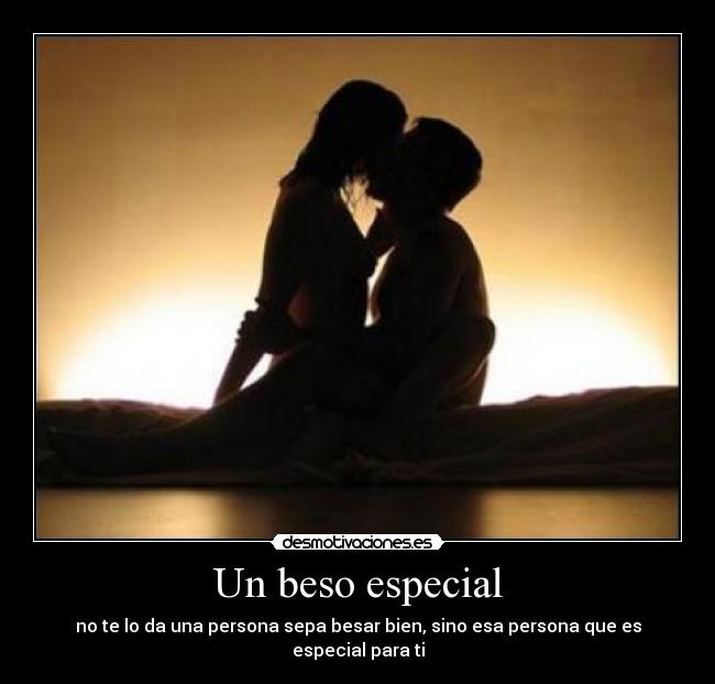 Un beso especial -