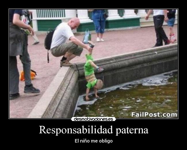 Responsabilidad paterna - El niño me obligo