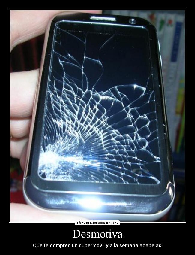Desmotiva - Que te compres un supermovil y a la semana acabe asì