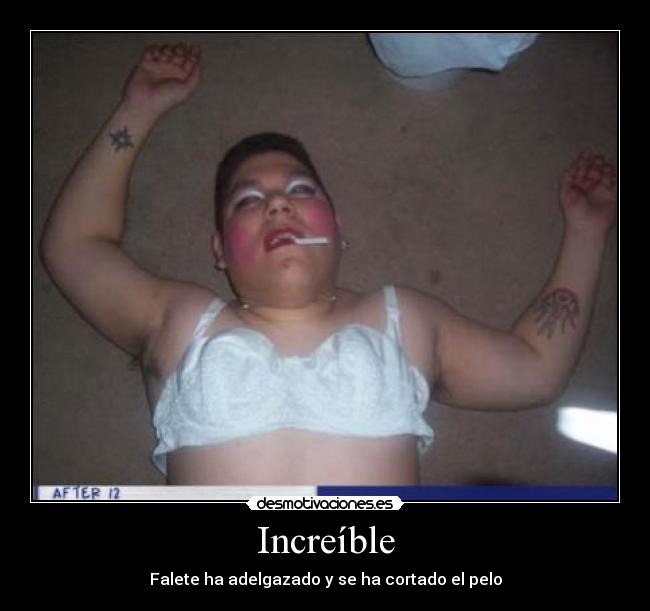 Increíble - Falete ha adelgazado y se ha cortado el pelo
