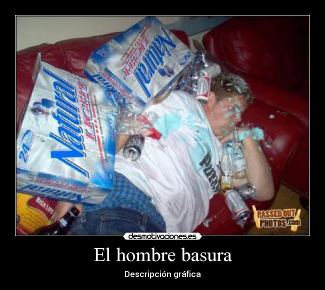 El hombre basura -