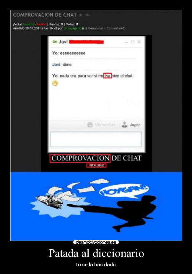 carteles diccionario desmotivaciones