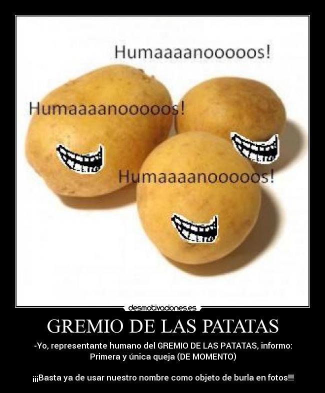 GREMIO DE LAS PATATAS -
