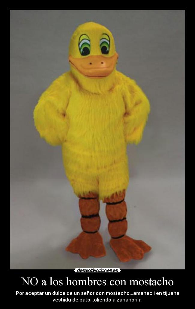 NO a los hombres con mostacho - 