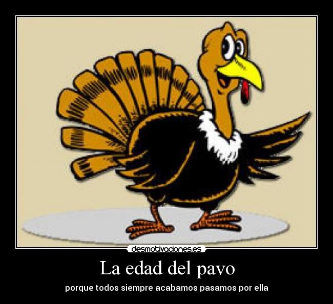 La edad del pavo - 