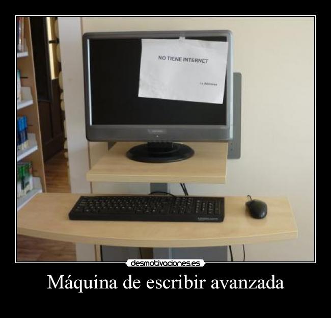 Máquina de escribir avanzada -