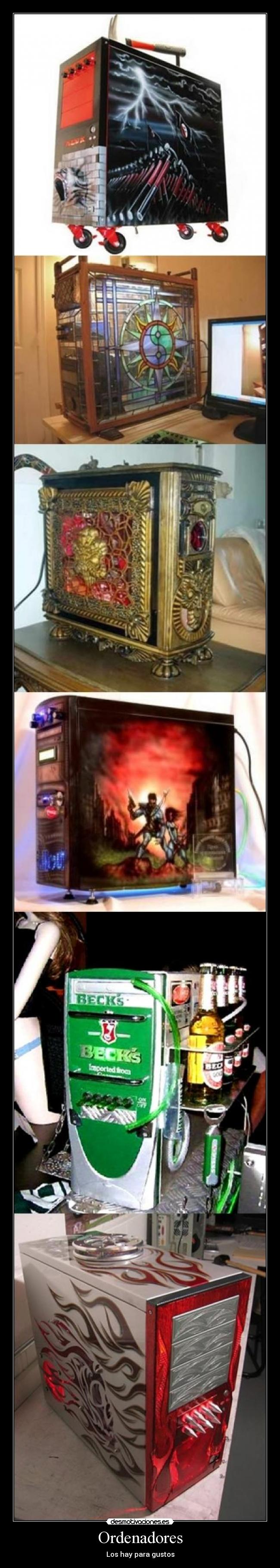 Ordenadores - Los hay para gustos