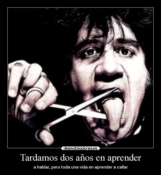 Tardamos dos años en aprender - 