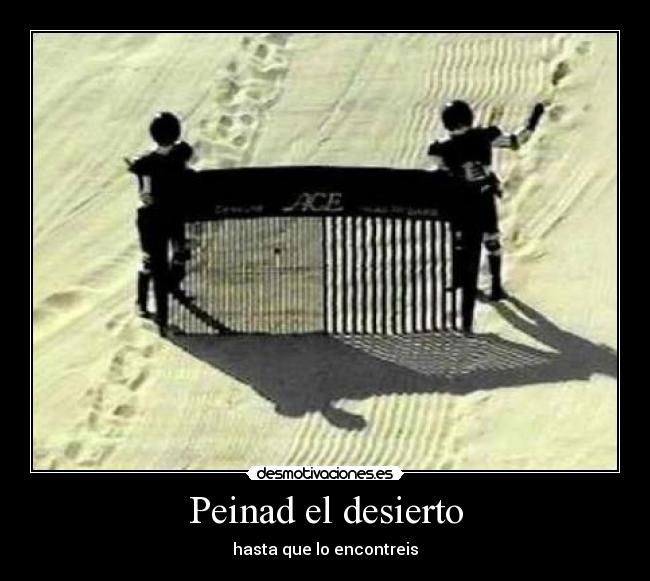 Peinad el desierto - 
