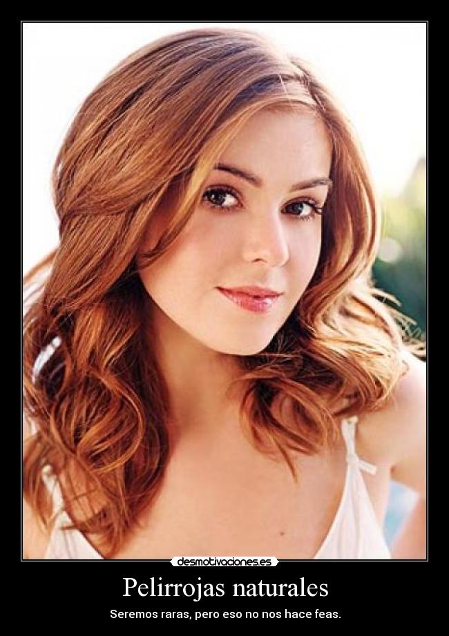 Pelirrojas naturales -