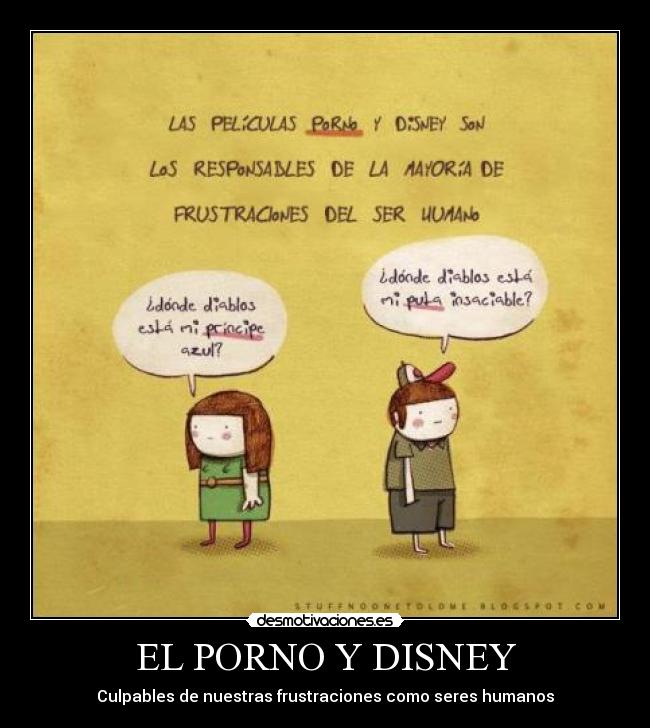 EL PORNO Y DISNEY -