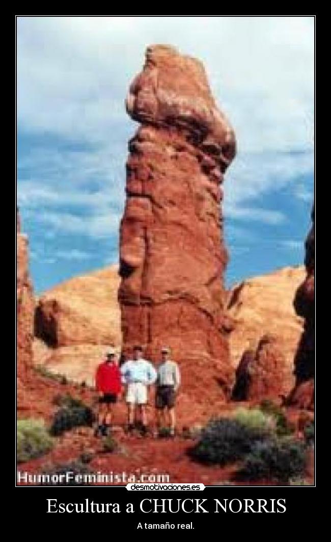 Escultura a CHUCK NORRIS - A tamaño real.