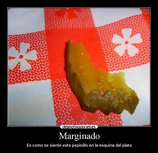 carteles marginado desmotivaciones