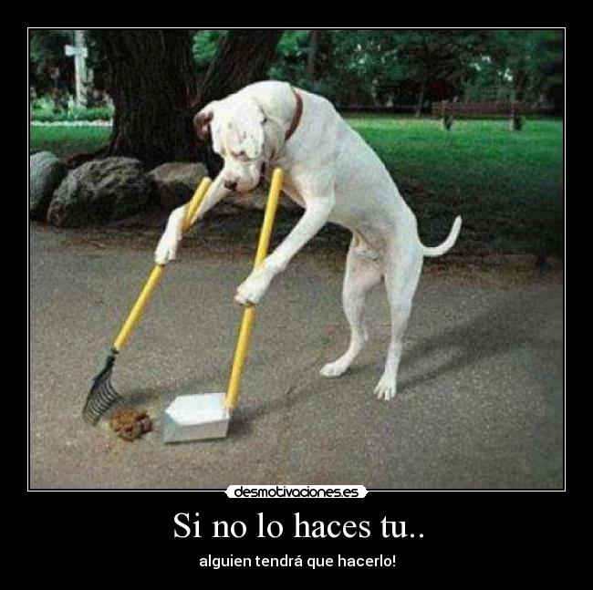 Si no lo haces tu.. -