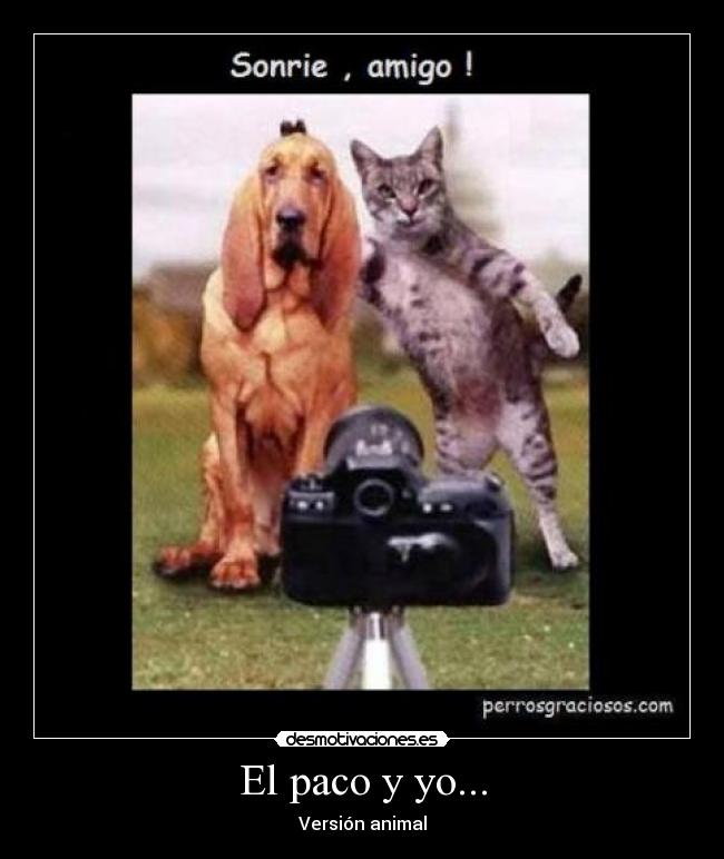 El paco y yo... -