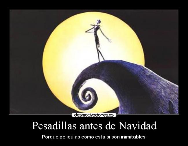 Pesadillas antes de Navidad -