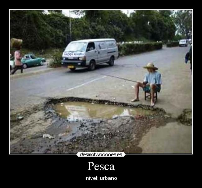 Pesca - nivel: urbano