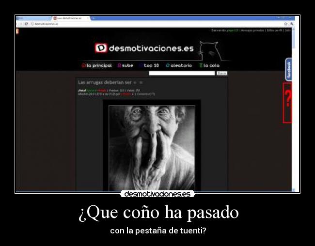 ¿Que coño ha pasado -